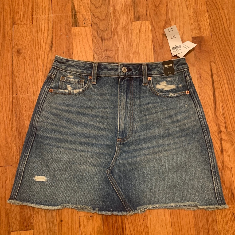 Abercrombie Jean Skirt